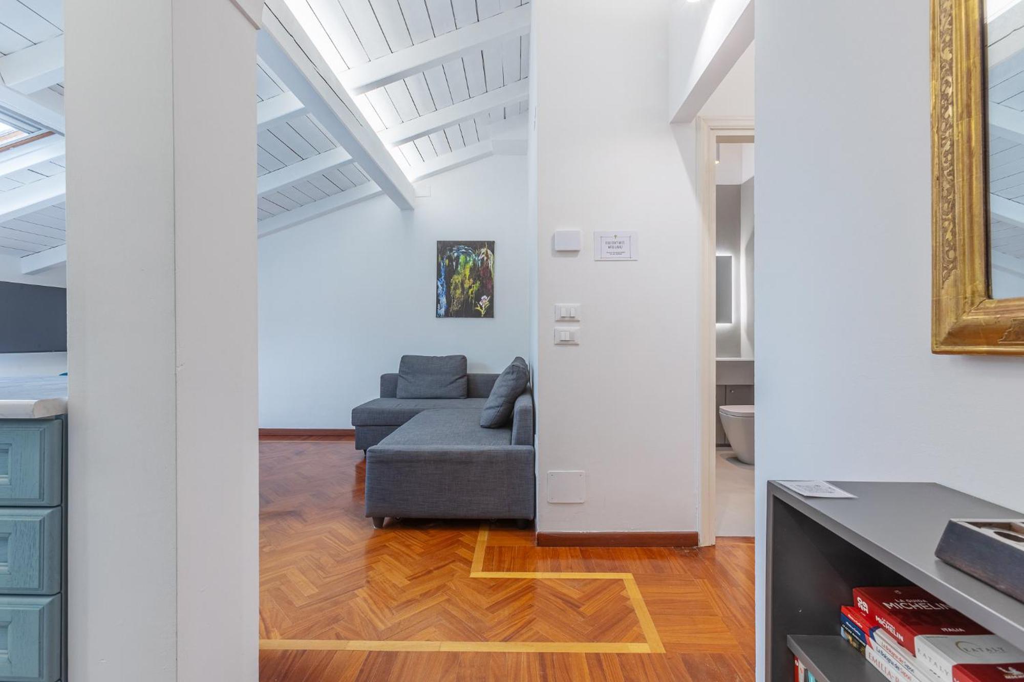 Pratello Elegante E Raffinata Mansarda Apartment โบโลญญา ภายนอก รูปภาพ